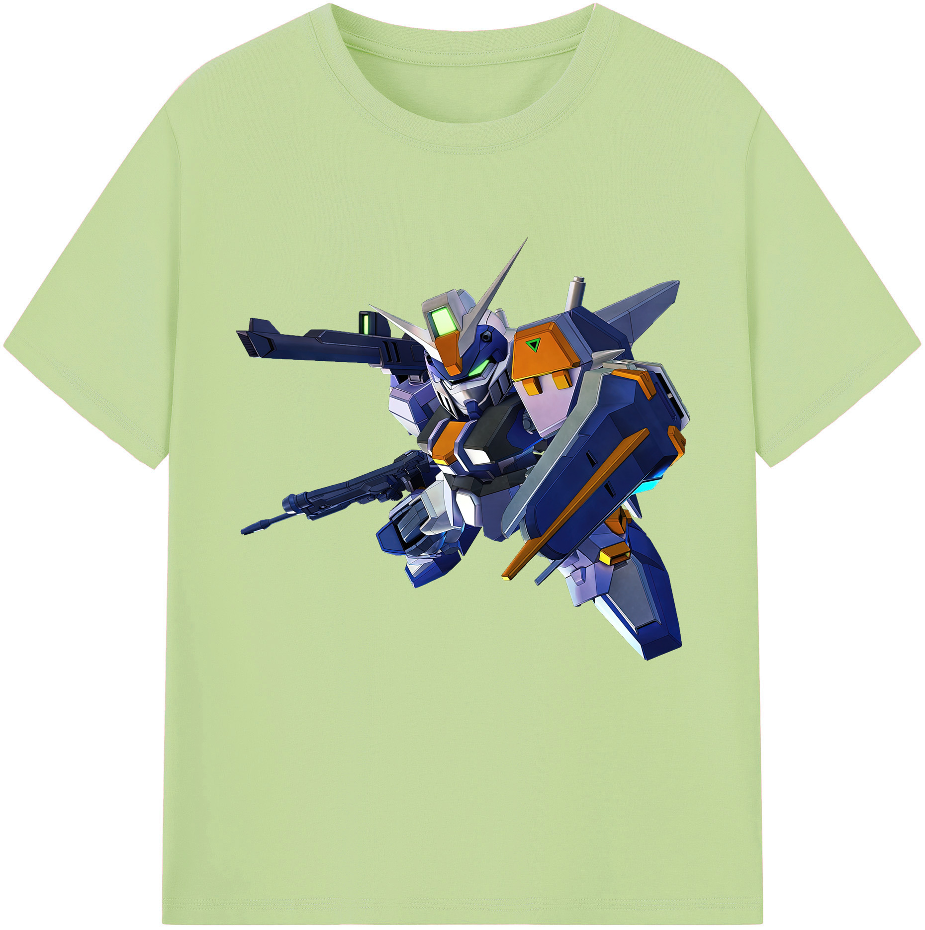 （画像用） 機動戦士ガンダム Mobile Suit Gundam 綿100％半袖Tシャツ（フロントプリント）